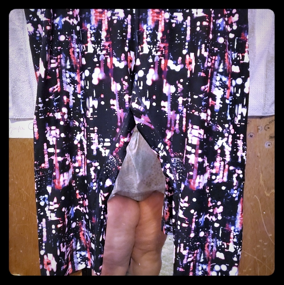 Calvin Klein plus-sized spandex capris